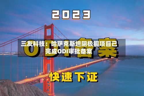 三友科技：哈萨克斯坦阴极铜项目已完成ODI审批备案-第3张图片