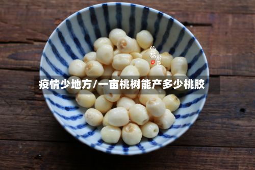 疫情少地方/一亩桃树能产多少桃胶