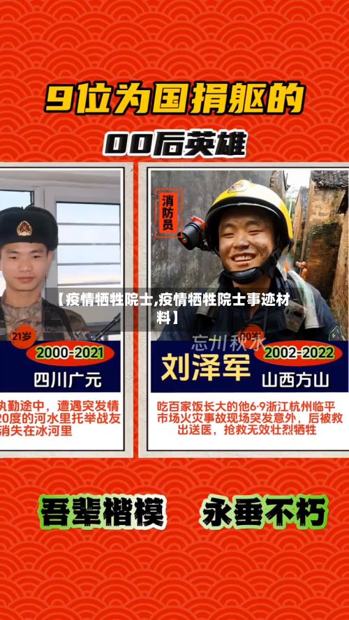 【疫情牺牲院士,疫情牺牲院士事迹材料】
