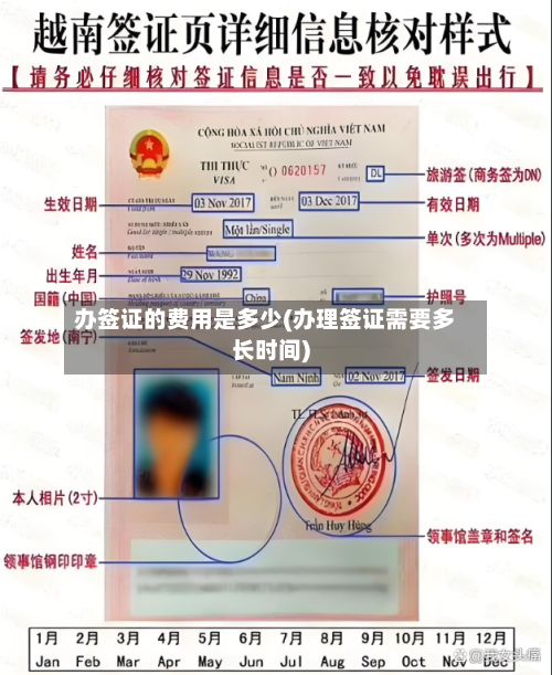 办签证的费用是多少(办理签证需要多长时间)-第2张图片