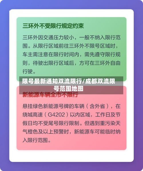 限号最新通知双流限行/成都双流限号范围地图