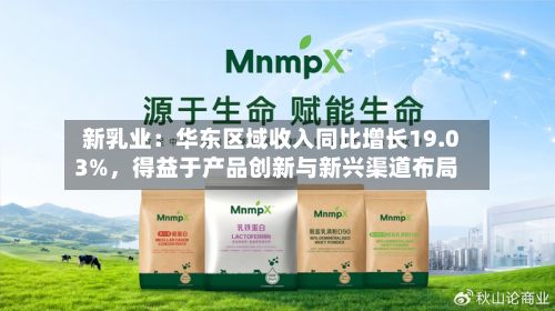 新乳业：华东区域收入同比增长19.03%，得益于产品创新与新兴渠道布局