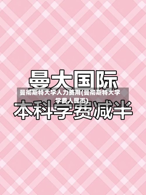 曼彻斯特大学人力费用(曼彻斯特大学学费人民币)