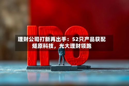 理财公司打新再出手：52只产品获配燧原科技，光大理财领跑-第2张图片