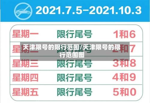 天津限号的限行范围/天津限号的限行范围图-第2张图片