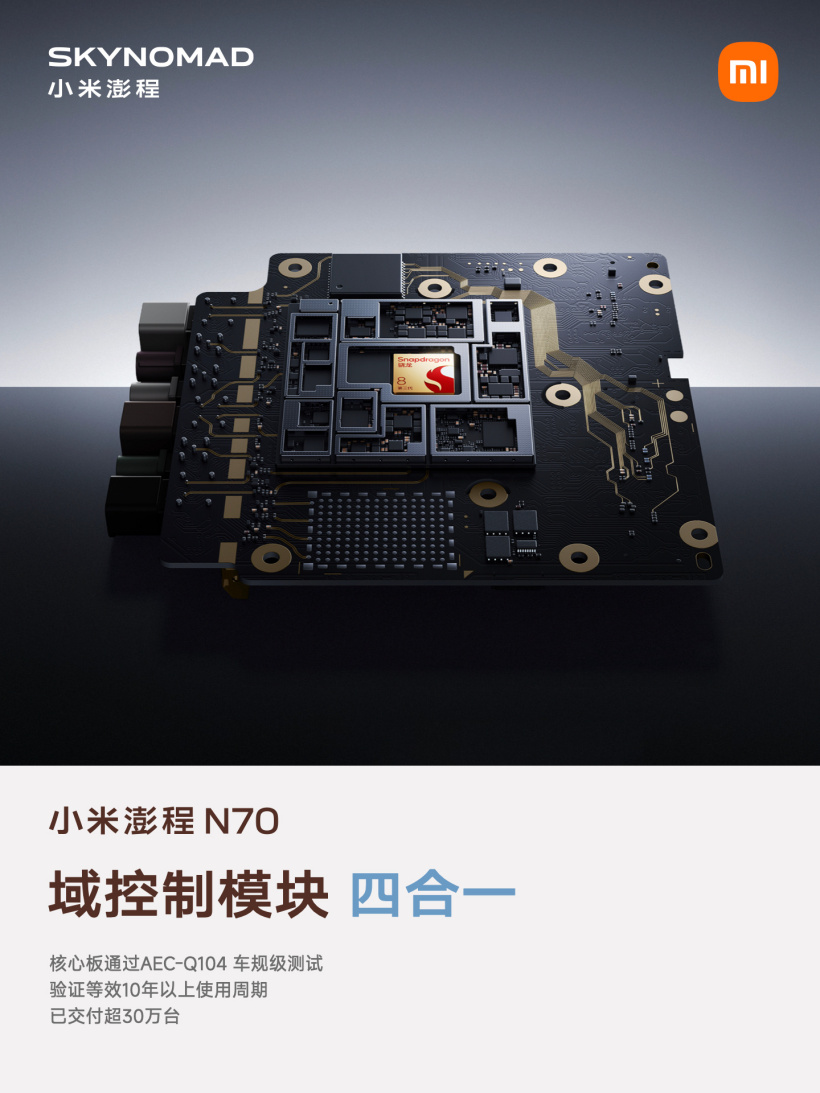小米澎程 N70 生态产品公布：智能表盘 2、磁吸碰碰贴	、车载公网对讲机等